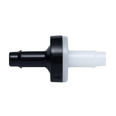 Cole-Parmer Miniature Check Valve, Nylon Housing, Silicone Diaphragm, 1/4in ID GM64ASA